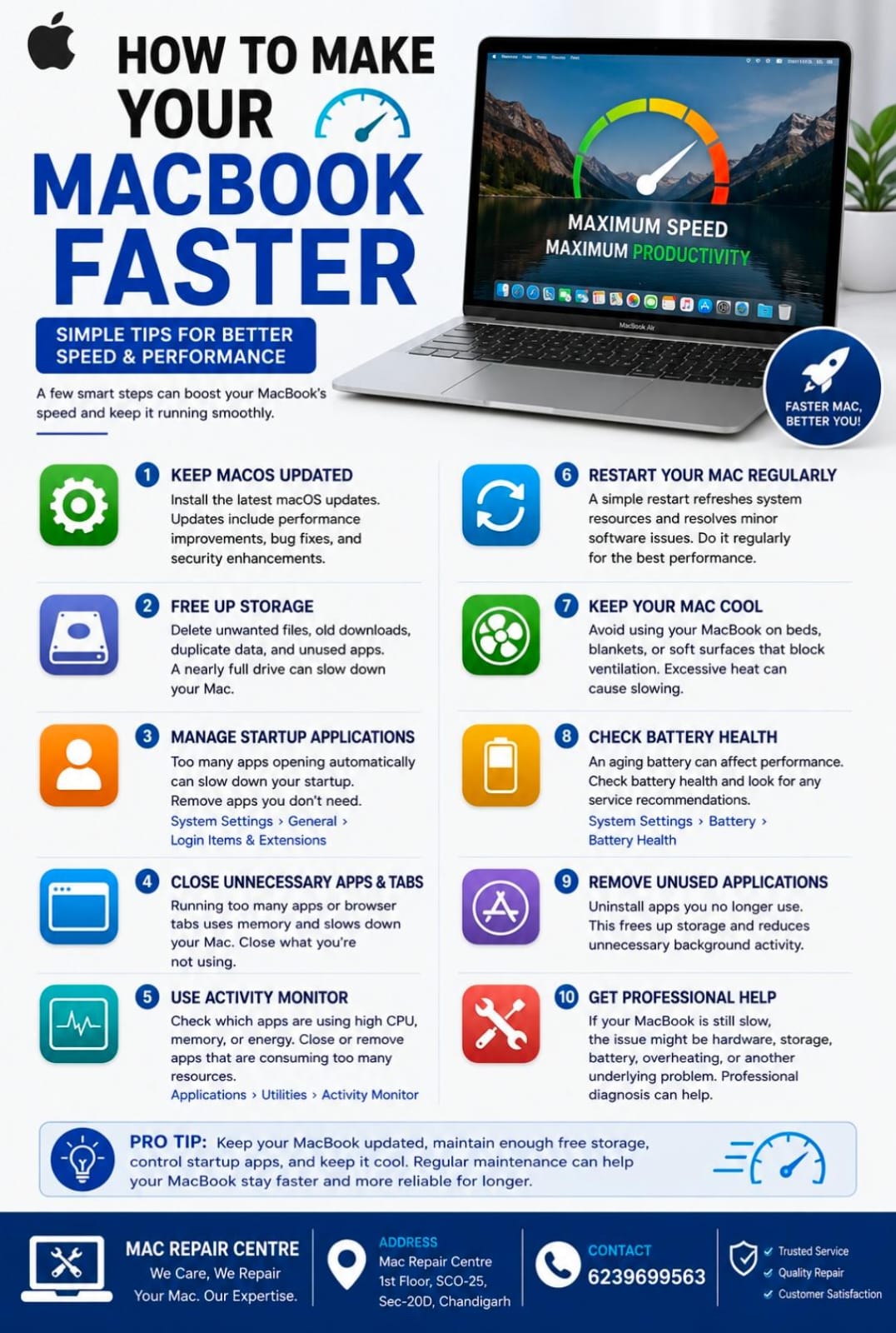 How To Make Your MacBook Faster Guide